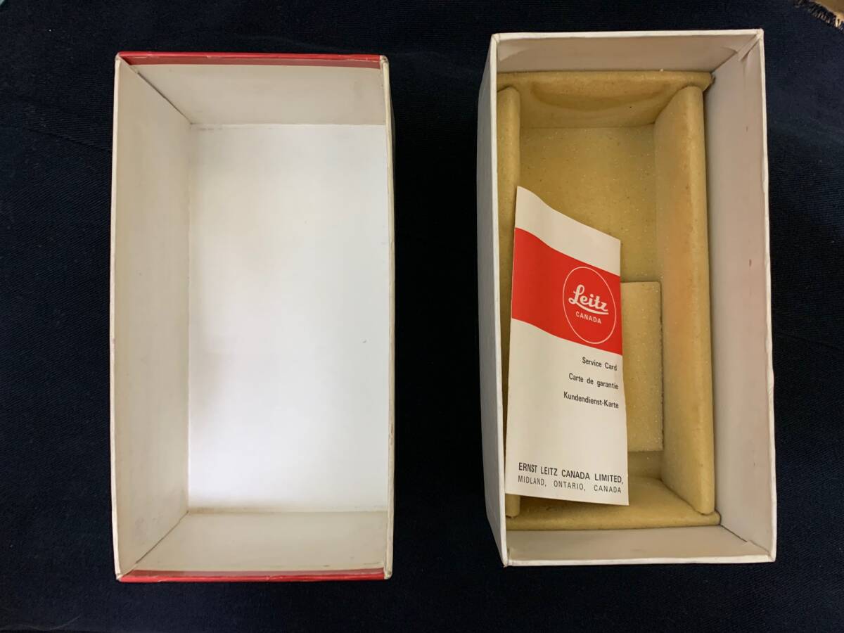 ライカ LEITZ CANADA TELYT-R 1:4 / 250mm レンズ 純正箱＋オリジナルサービスカード シリアルナンバー＃2406359 1970年代製造 _画像7