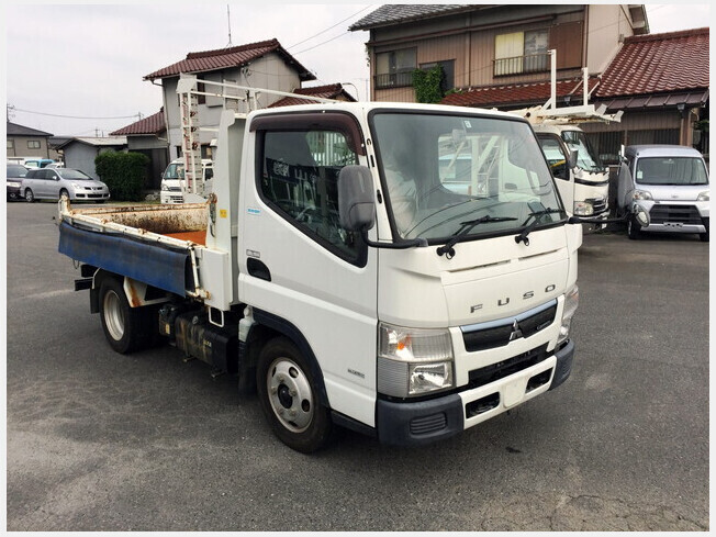 ダンプ車 三菱ふそう キャンター TPG-FBA30 2017年 27,500km 2t　全低床_画像3