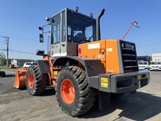 タイヤショベル(ホイールローダー) 日立建機 LX80-7 2001年 5,353h バケットサイズ 1.6M3 車検令和７年9_画像7