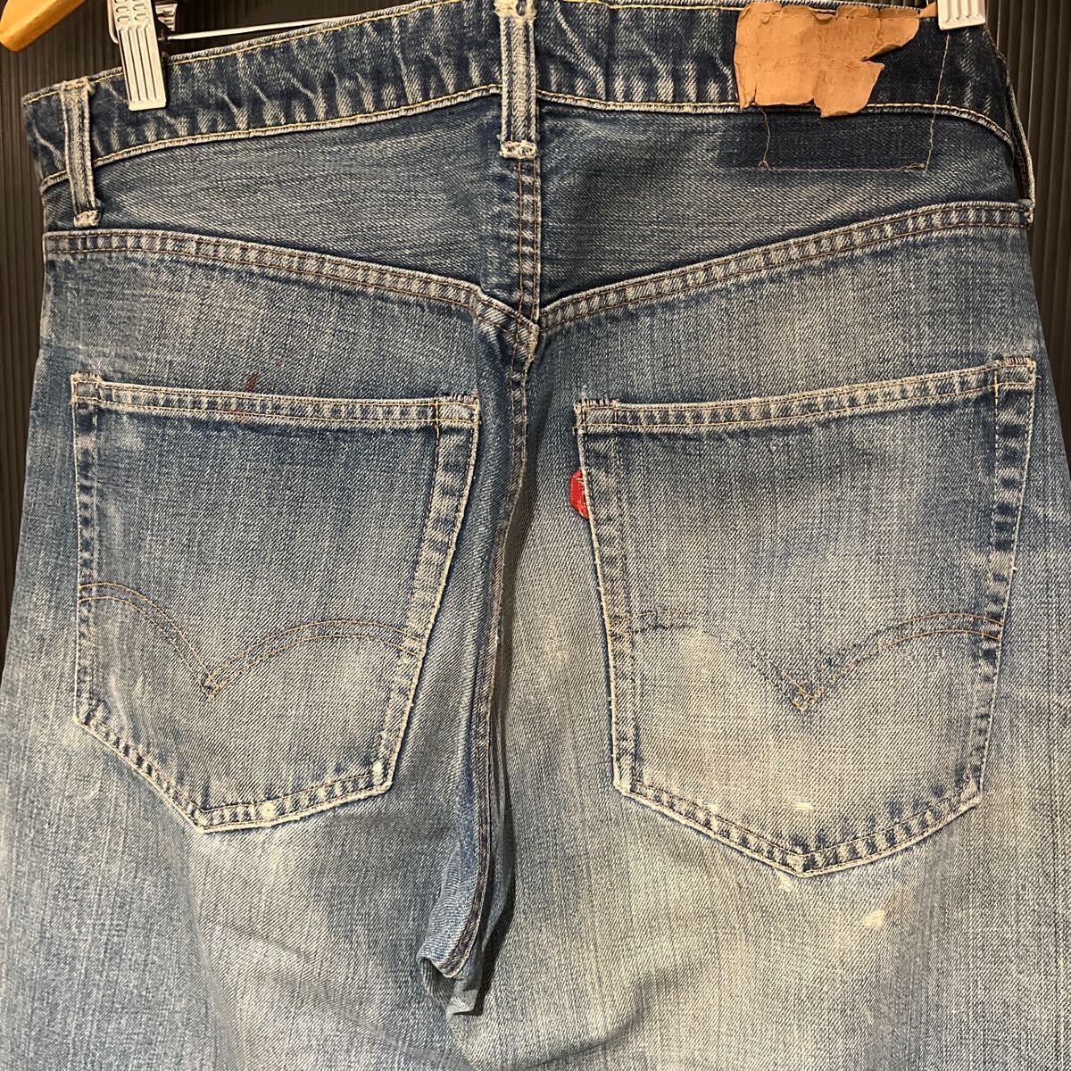 Levi's505 66前期 オリジナル ジーンズ w33 ノン補修 70's当時物 ジーパン リーバイス デニム パンツ ビンテージ ダメージ ヴィンテージ/51_画像2