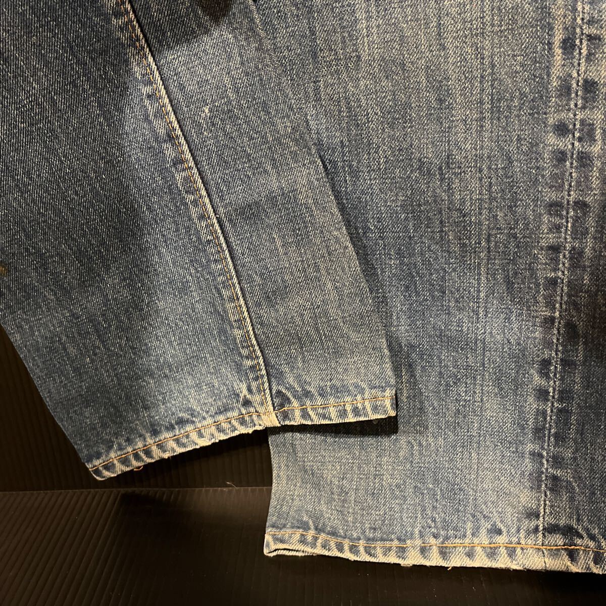 Levi's505 66前期 オリジナル ジーンズ w33 ノン補修 70's当時物 ジーパン リーバイス デニム パンツ ビンテージ ダメージ ヴィンテージ/51_画像7