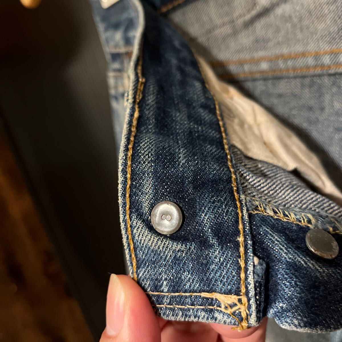 Levi's501 ビッグE オリジナル ジーンズ w30 60's当時物 赤耳 ジーパン リーバイス デニム パンツ ビンテージ ダメージ ヴィンテージ/52_画像7