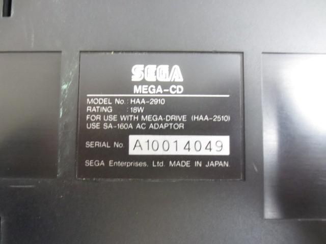 【同梱可】ジャンク品 ゲーム セガ メガドライブ 周辺機器 MEGA-CD HAA-2910の画像5