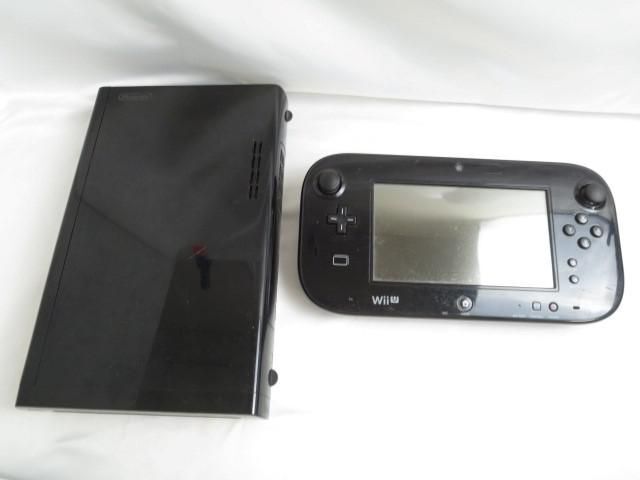 【同梱可】中古品 ゲーム Wii U 本体 WUP-101 ブラック 32GB ソフト スーパーマリオ 3Dワールド 等 グッズセットの画像6