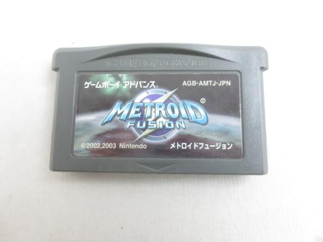 【同梱可】中古品 ゲーム ゲームボーイアドバンス ソフト メトロイドフュージョン_画像1