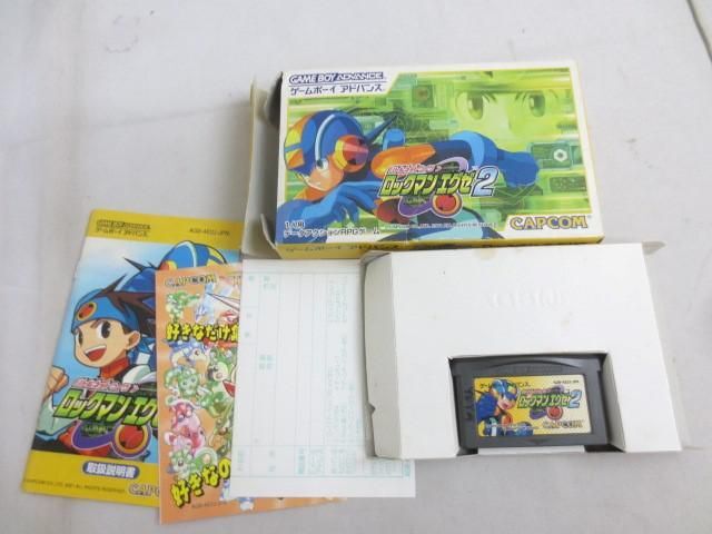 【同梱可】中古品 ゲーム ゲームボーイアドバンス ソフト ロックマンエグゼ 2 3 4 5 ブラック チームオブブルース 他_画像4