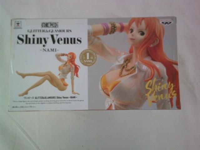 中古品 フィギュア ワンピース GLITTER＆GLAMOURS SHINY VENUS ナミ_画像3