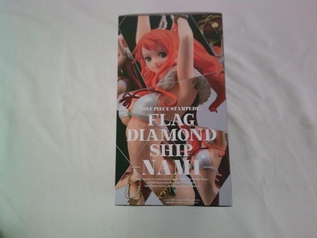 良品 フィギュア 劇場版 ワンピース STAMPEDE FLAG DIAMOND SHIP NAMI ナミ_画像2