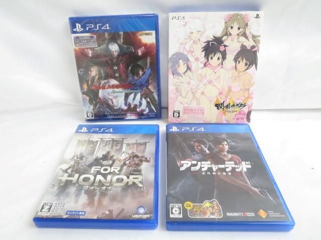 【同梱可】中古品 ゲーム プレイステーション4 PS4ソフト 4点 閃乱カグラ ESTIVAL VERSUS 桜EDITION デビル メイ ク_画像1