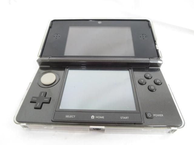 [ including in a package possible ] secondhand goods game Nintendo 3DS body CTR-001 Cosmo black operation goods the first period . ending charger box opinion equipped 
