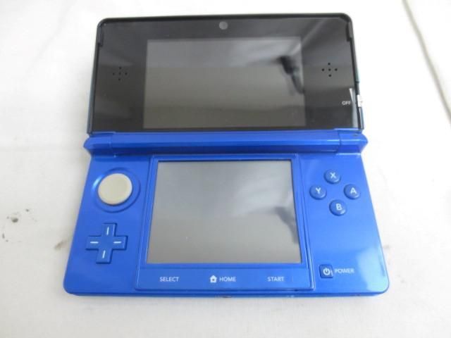 【同梱可】中古品 ゲーム ニンテンドー3DS 本体 CTR-001 コバルトブルー 動作品 充電器付き_画像5