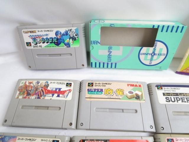 【同梱可】中古品 ゲーム スーパーファミコン ソフト 12点 ドラゴンクエスト I II VI スーパーマリオコレクション 等_画像2