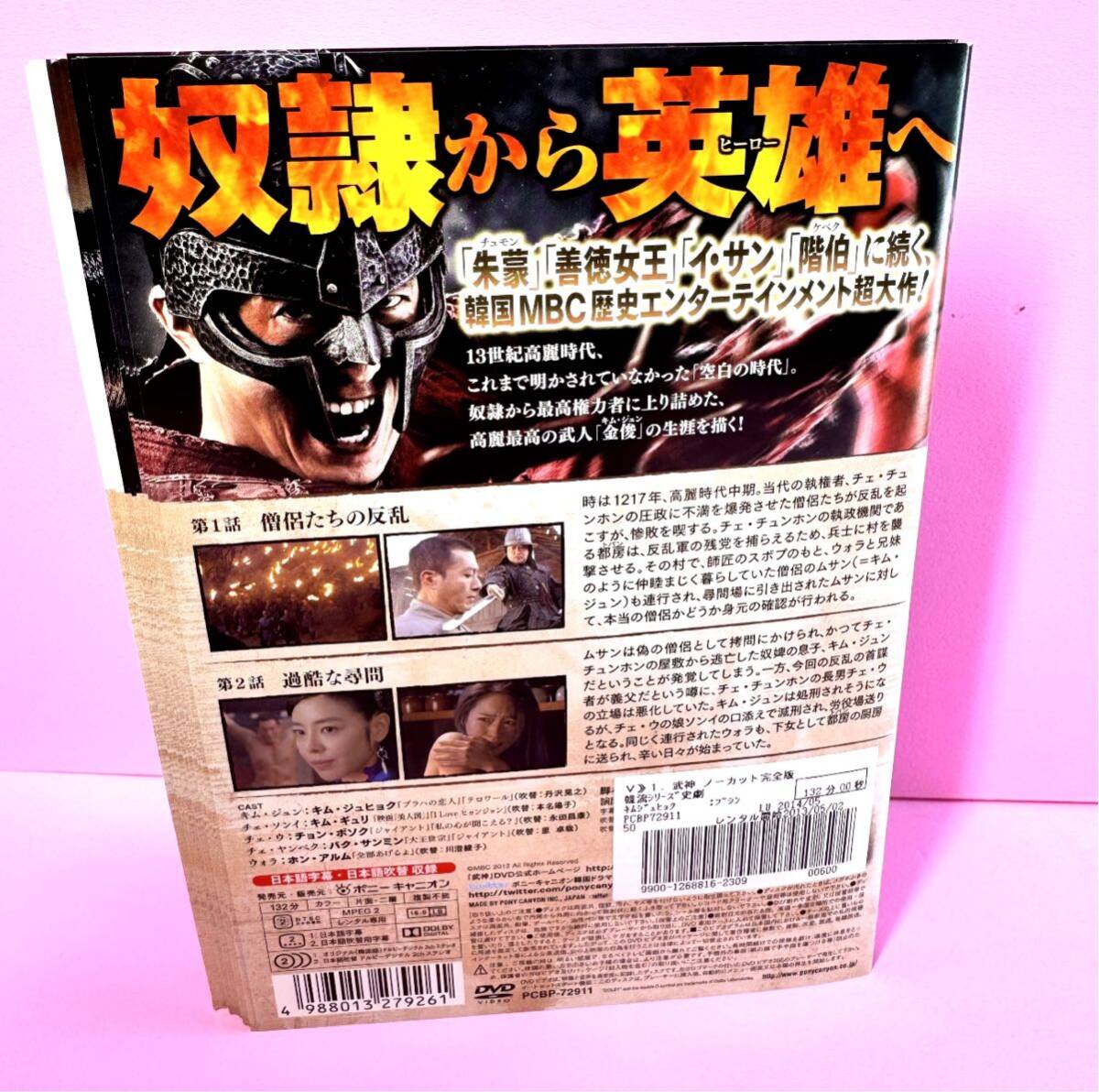 武神 ノーカット完全版(日本語吹替付き)DVD 全28巻 全巻セット_画像4