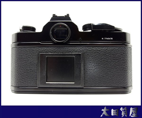 47)★質屋★NIKON NEW FM2 ブラックボディ 後期 774万代 動作OK 低速粘り有 中古★１円～売切り_画像5