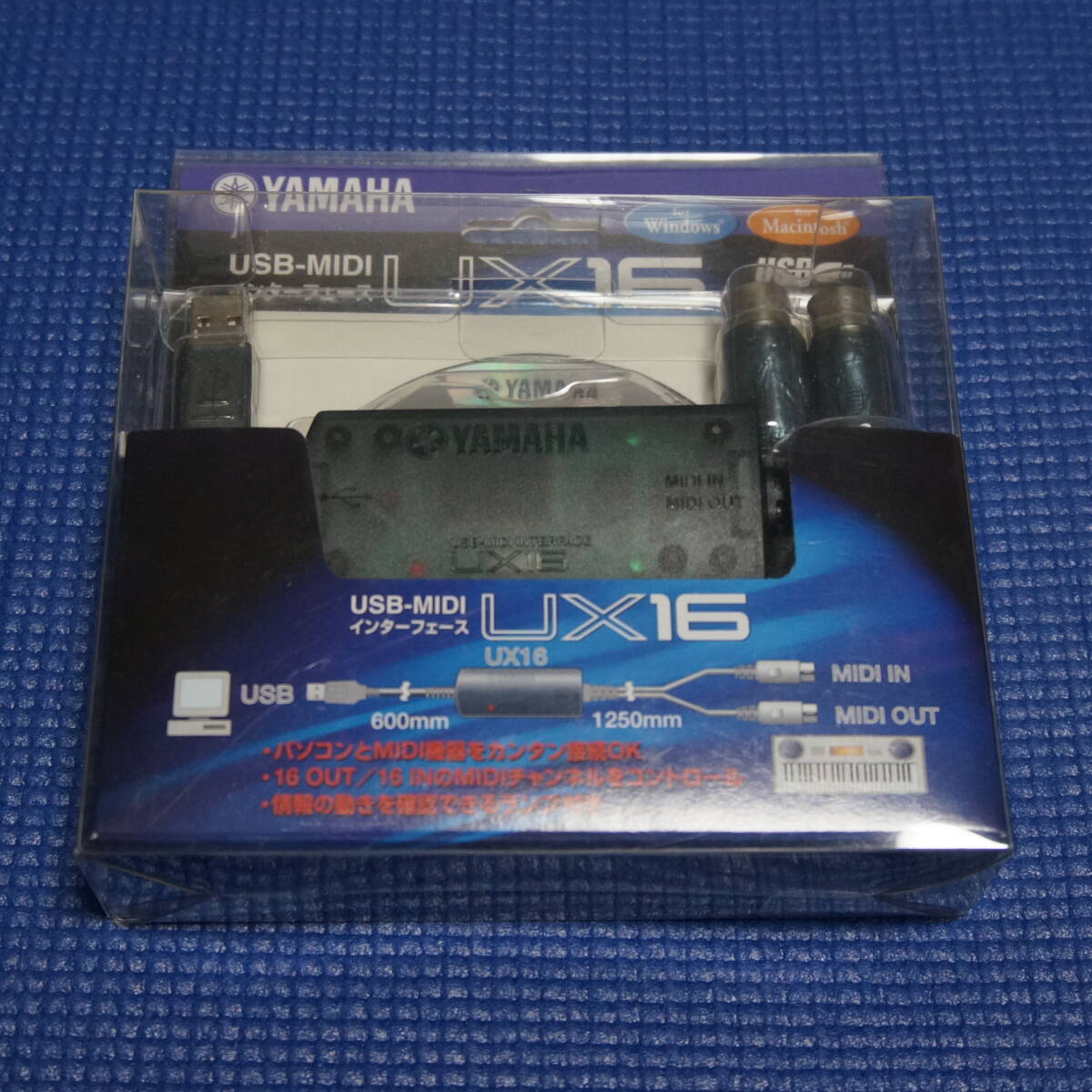 YAMAHA USB-MIDIインターフェース UX-16_画像1