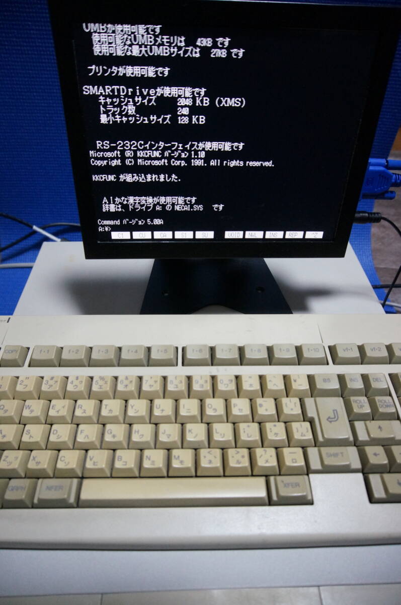 NEC PC-9801BX4 PentiumODP/MEM 32MB/HDD 1.2GB 改造箇所あり_画像6