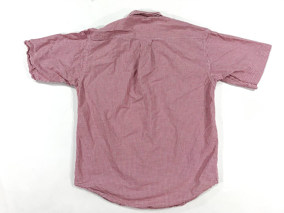 古着 15940 ボーイズ Mサイズ 半袖 シャツ polo ralph lauren ポロラルフローレン ビンテージ USA チェック_画像5