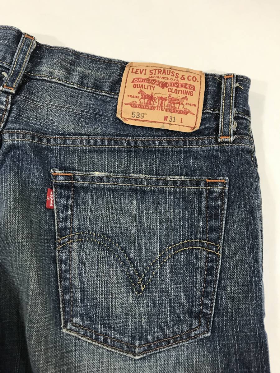  б/у одежда 16173 W31 шорты шорты Vintage vintage оригинал USA Denim джинсы Levi's levi\'s