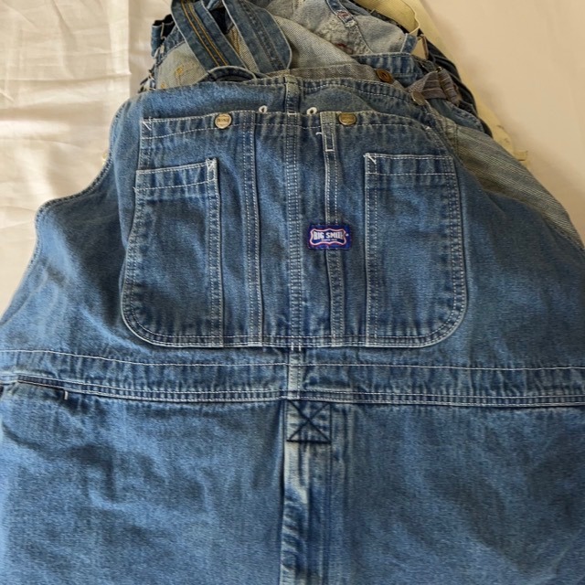  old clothes Levi's brand overall men's lady's Kids MIX set sale set laundry settled 31 put on B goods C goods Junk 