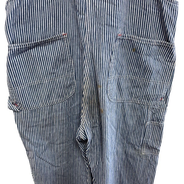 50 big Mac America old clothes Hickory stripe jeans overall pe Inter BIG MAC men's 