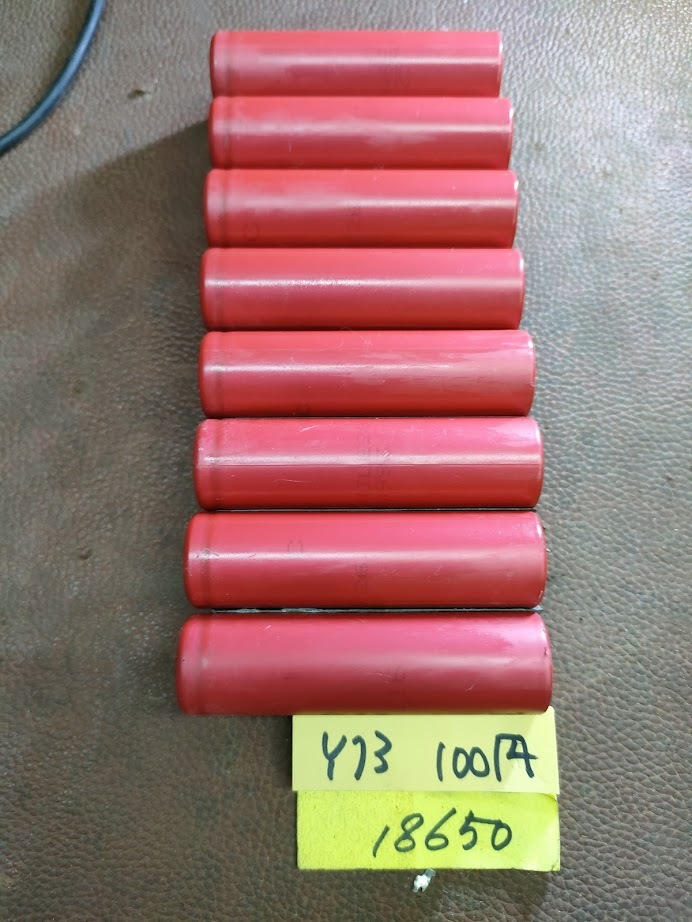 Y73 18650 lithium ion single battery 8 pcs set!!!