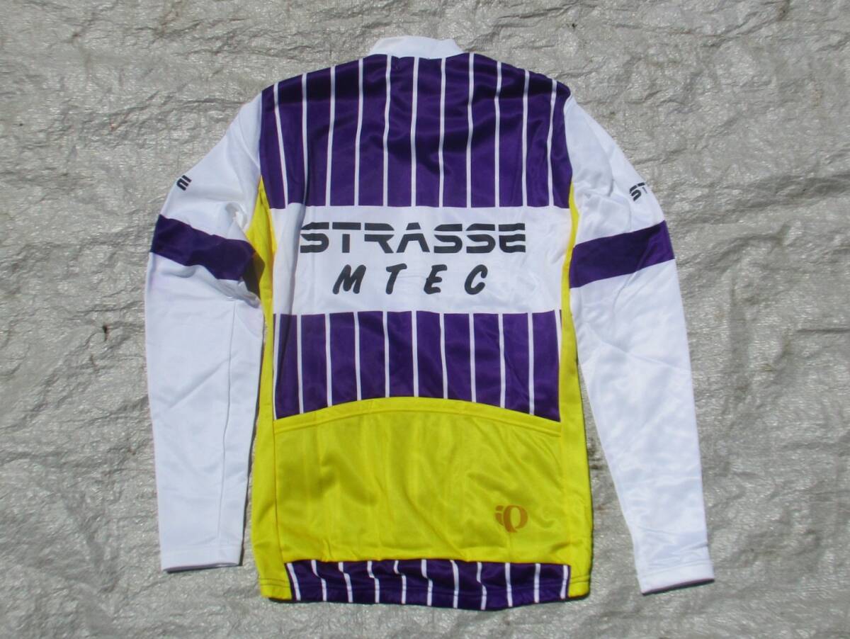 昭和ビンテージ・未使用　パールイズミ　STRASSE MTEC　ロード長袖　Lサイズ　胸囲：90～98cm　YKK　PEARL IZUMI ・売切_画像8