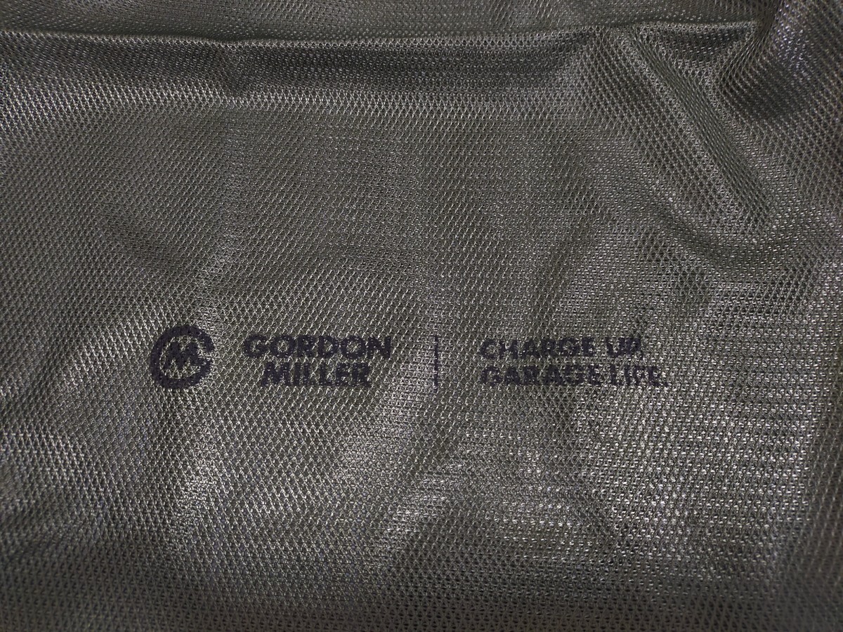 非売品 新品 gordon miller メッシュナップサック オートバックス ゴードンミラー カバン 鞄 バッグ bag リュック 携帯 旅行 キャンプ _画像5