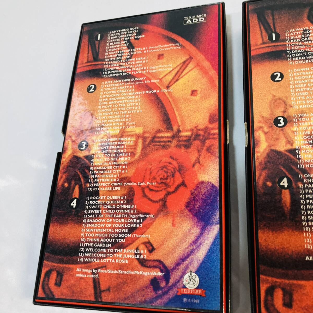 Guns N' Roses THE STORY vol I ＆ II. THE STORY VOLUME I VOLUME Ⅱ CD8枚セット ガンズアンドローゼスの画像7