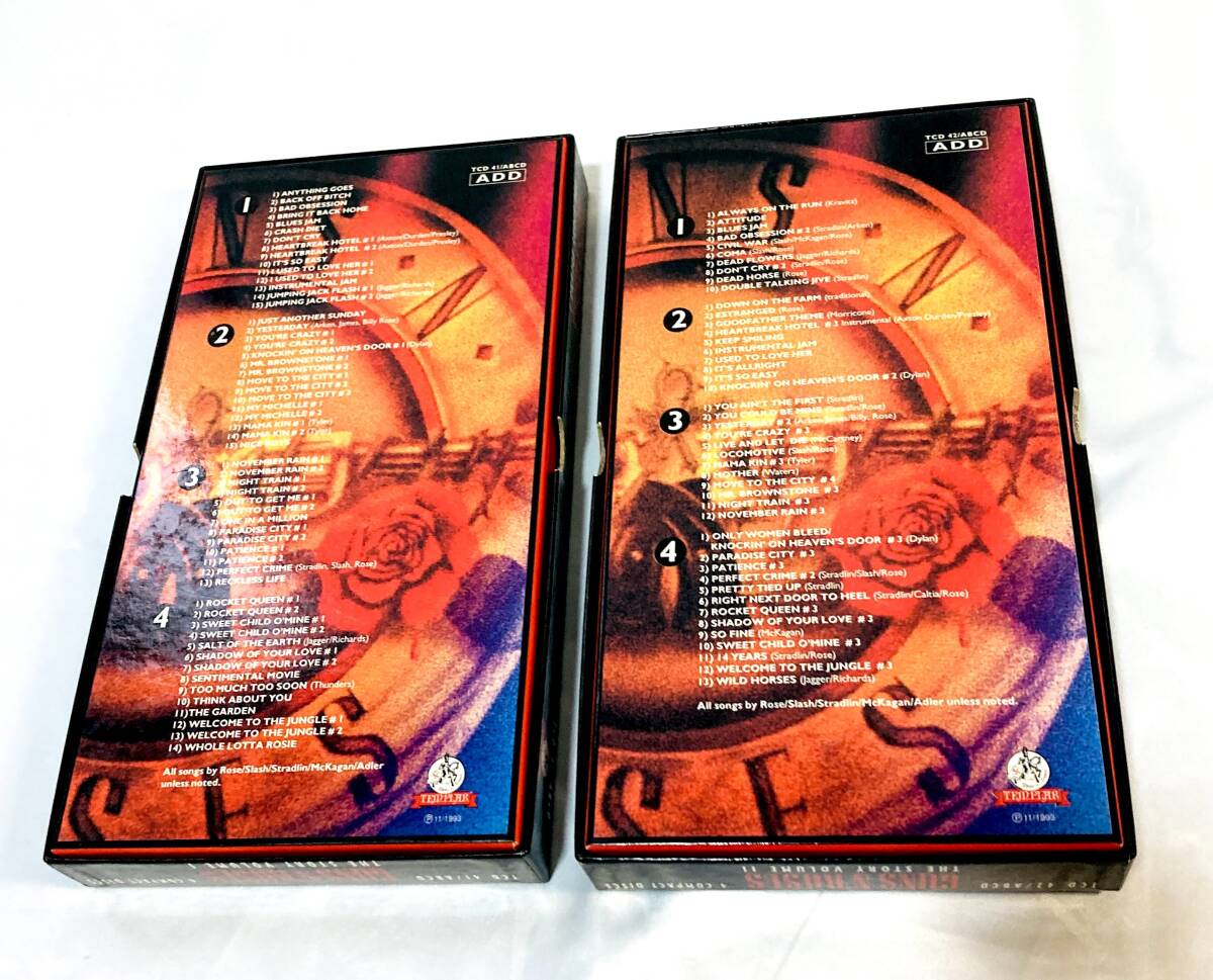 Guns N' Roses THE STORY vol I ＆ II. THE STORY VOLUME I VOLUME Ⅱ CD8枚セット ガンズアンドローゼスの画像6