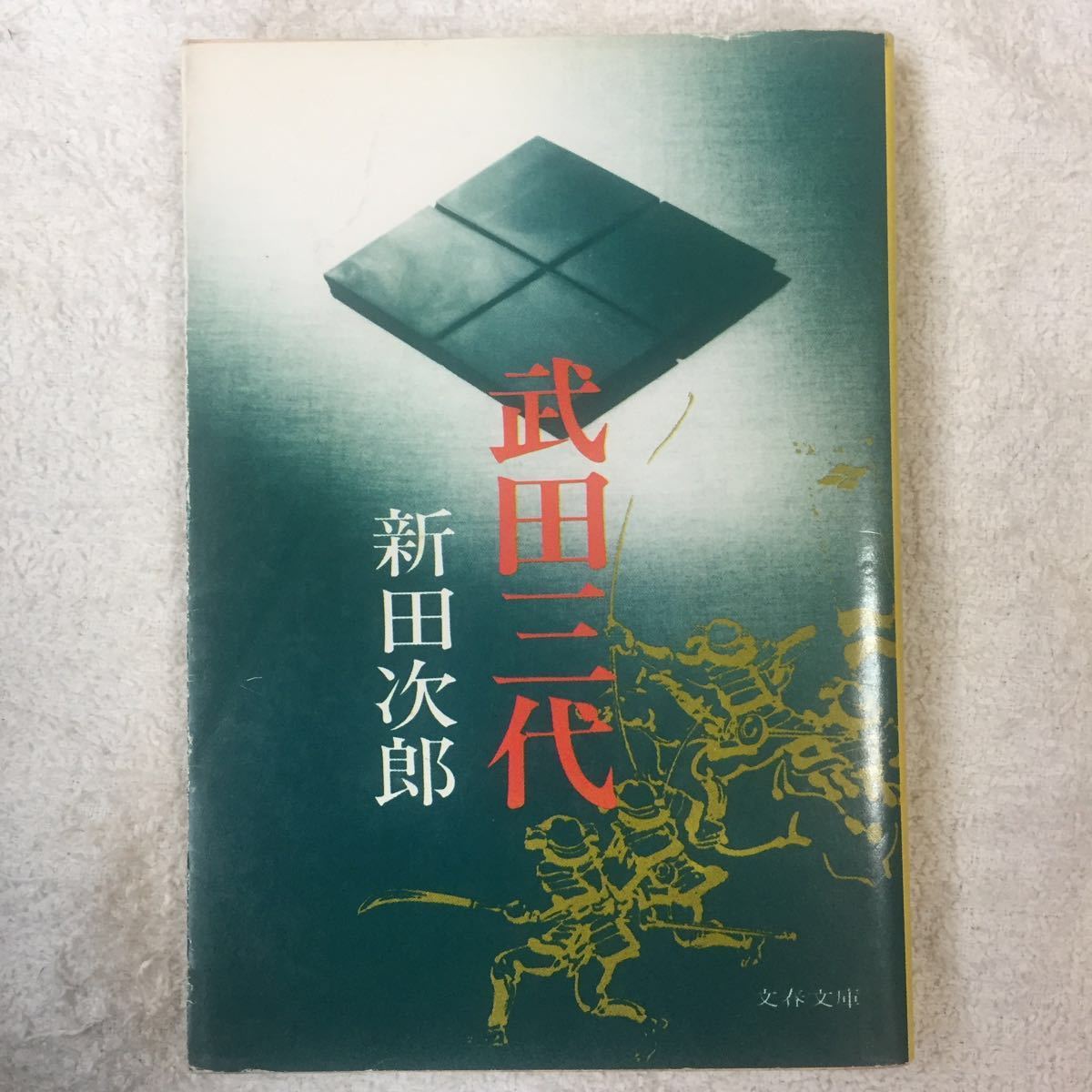 武田三代 (文春文庫) 新田 次郎 訳あり_画像1