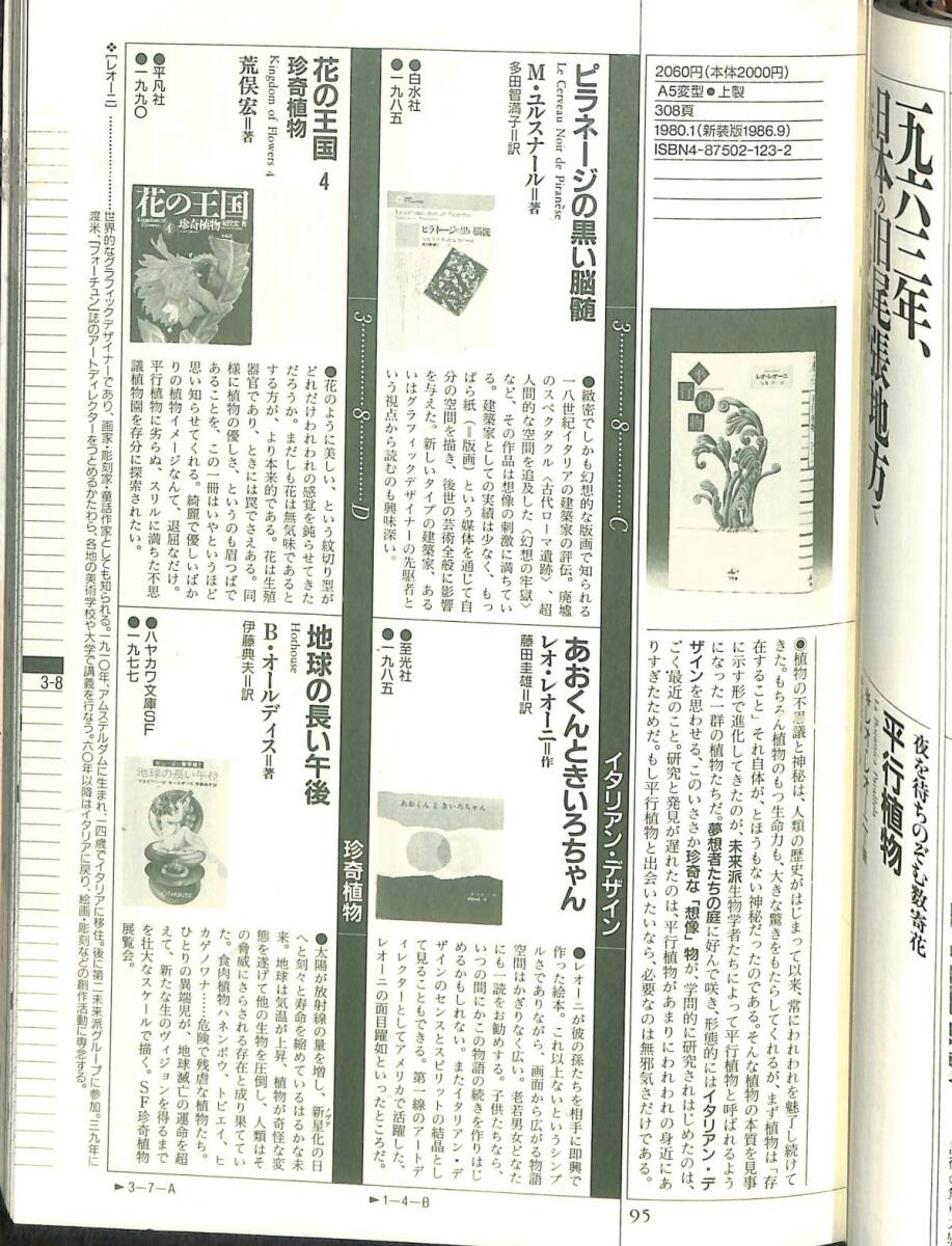 ブックマップ・プラス　BOOK MAP PLUS　杉浦康平、高山宏、岩合光昭　工作舎　～　1996年、初版一刷_画像2