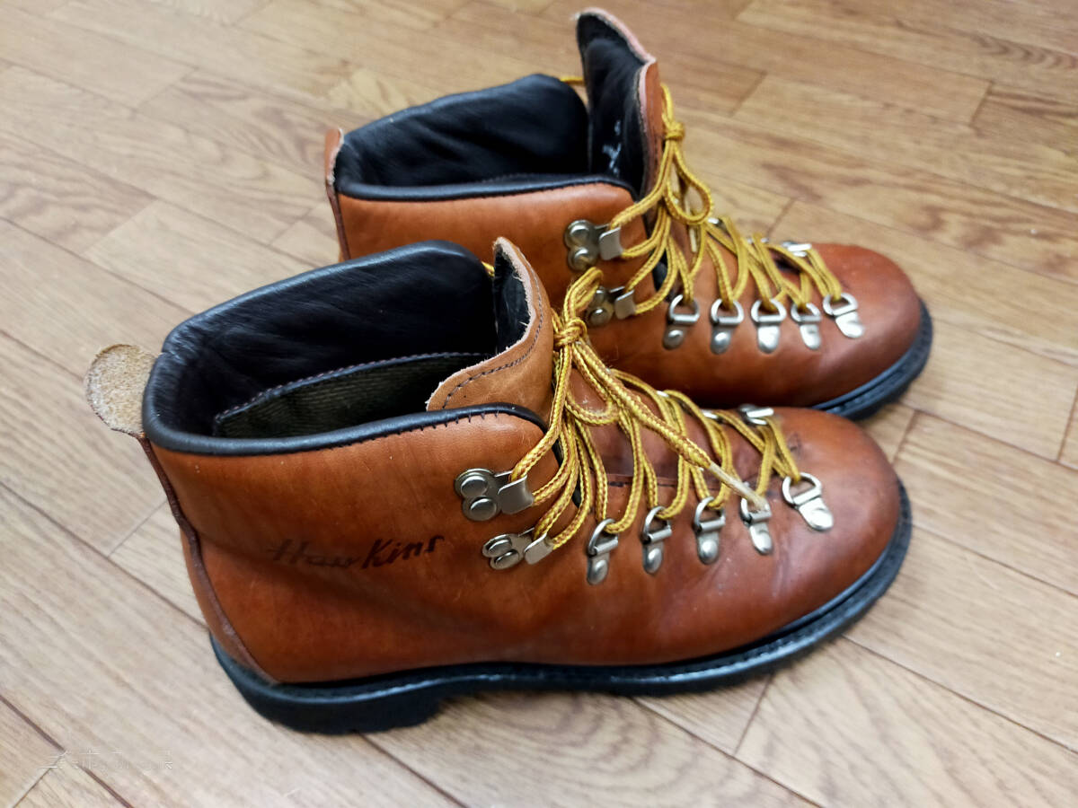 【送料無料】牛革登山靴 レディース サイズ4 2/1（多分23.5㎝）の画像1