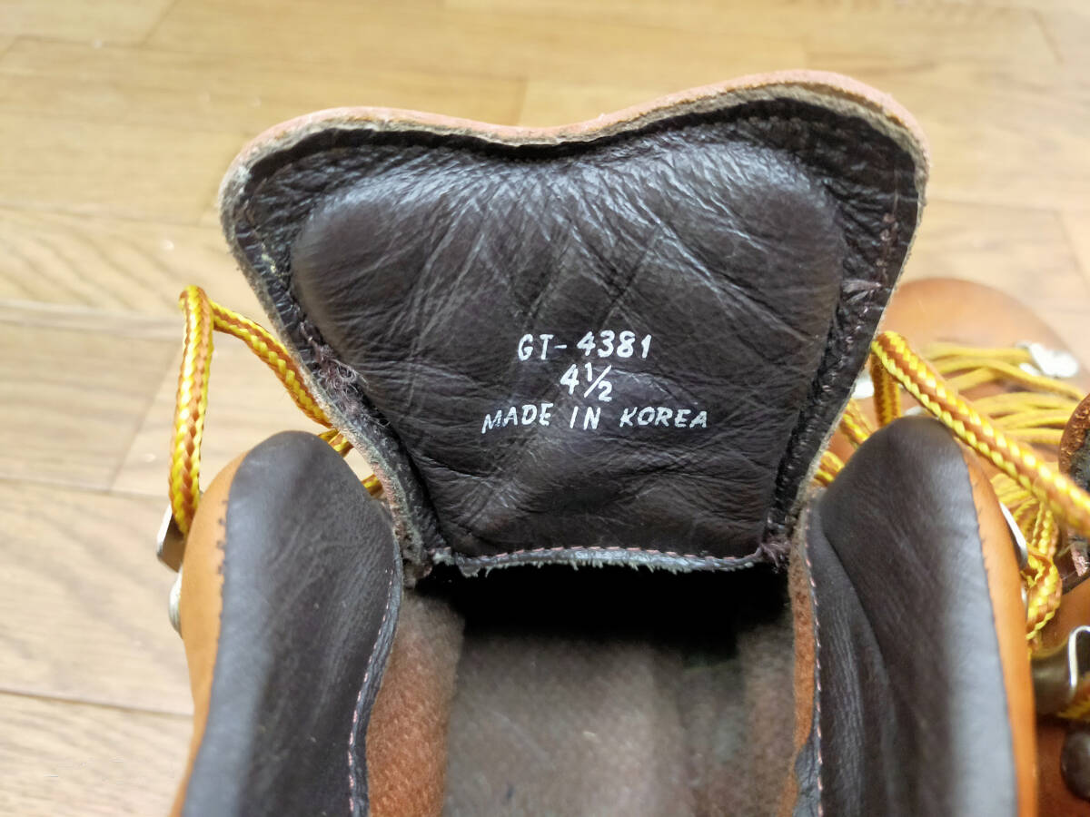【送料無料】牛革登山靴 レディース サイズ4 2/1（多分23.5㎝）の画像8