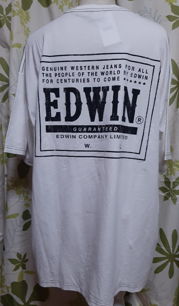 EDWIN  エドウィンＴシャツ  XLサイズ   未使用タグ付き