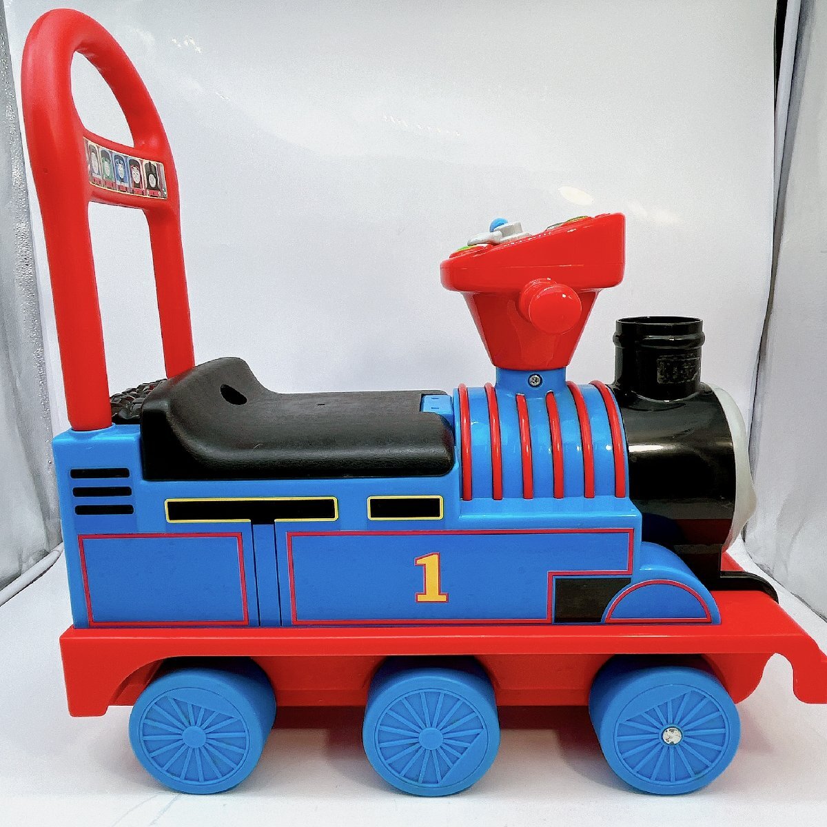 5094 [ рабочее состояние подтверждено ] пассажирский Thomas настоящий vehicle игрушка-"самокат" пара .. пассажирский вдавлено . машина ребенок ребенок . средний завод игрушка паровозик Томас 