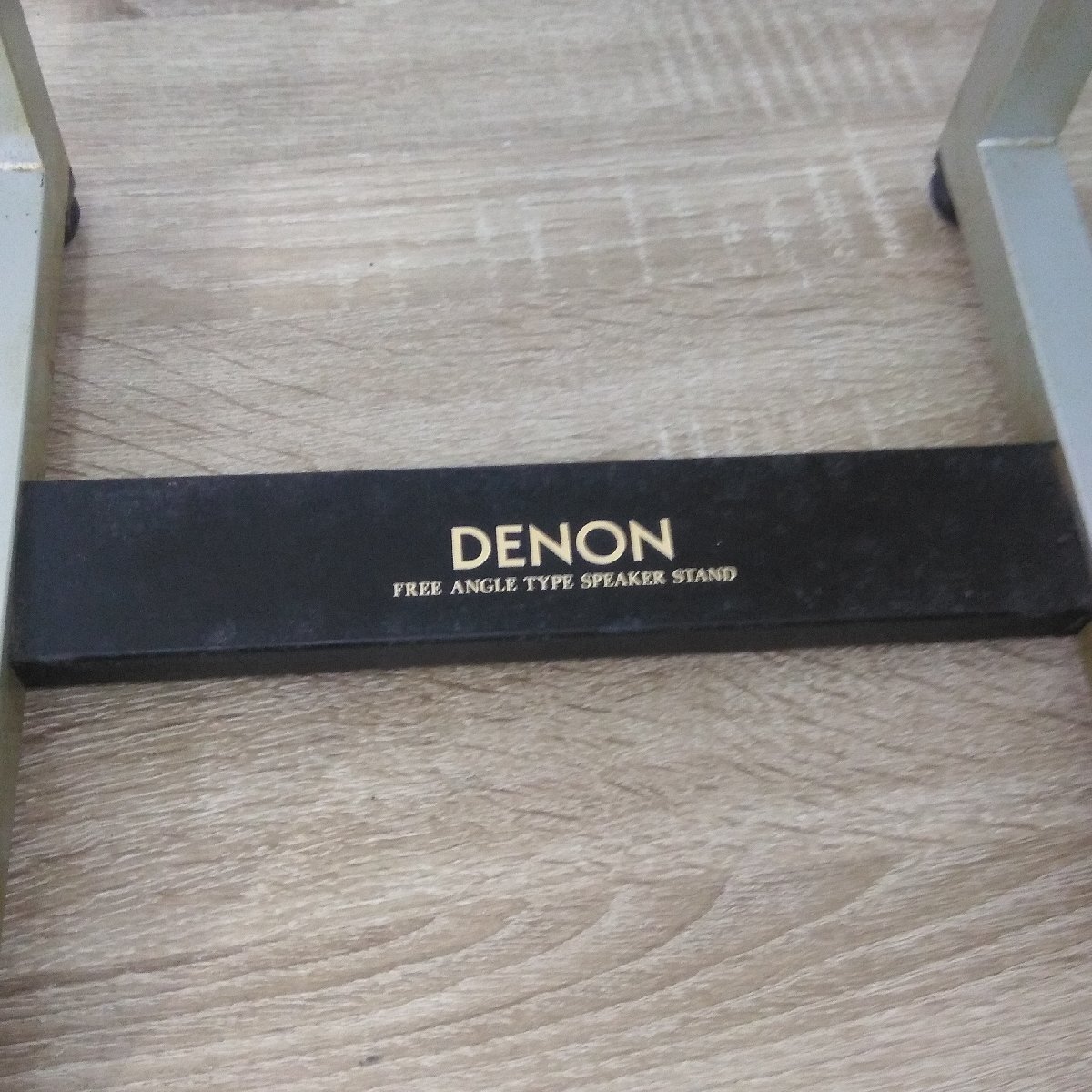 5128 【2個セット】DENON デノン スピーカースタンド FREE ANGLE TYPE SPEAKER STAND ペア_画像4