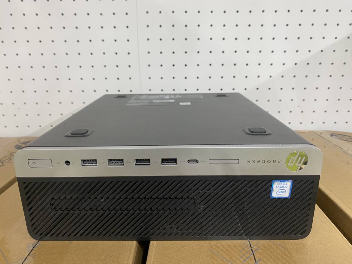 HP ProDesk 600 G4 SFF Core i5 Win10Pro64 中古　美品　初期化済み　★キーボード、マウス_画像1