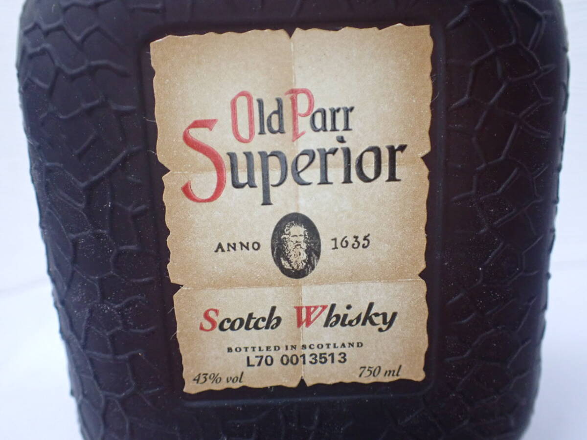 YH591[ not yet . plug ]①Grand Old Parr Grand Old pa-12 year,②Old Parr Superior Old perth -pe rear 2 ps . summarize 