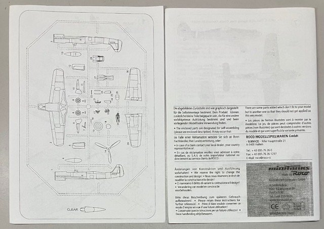 ROCO Focke Wulf Fw 190D-9 1/87の画像4