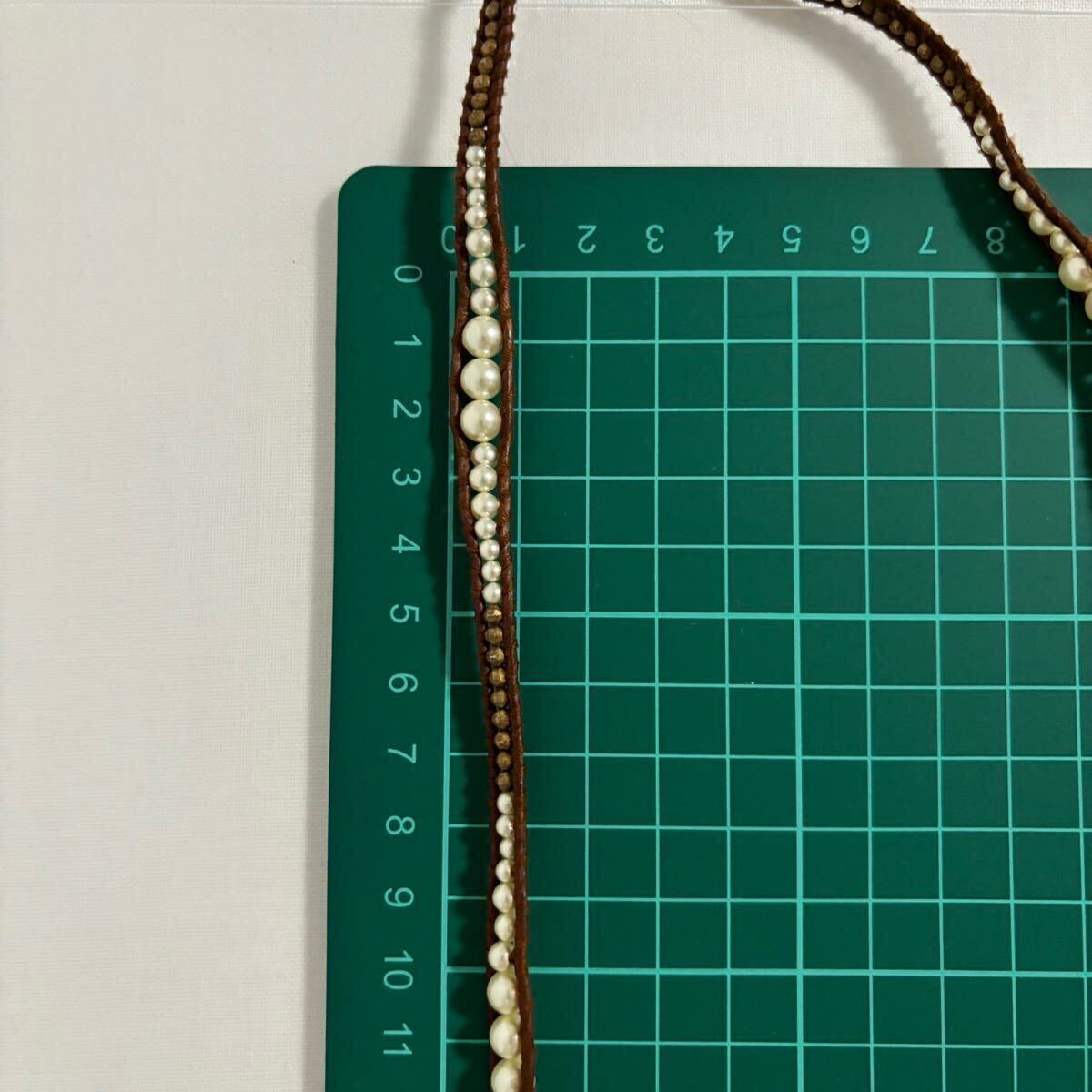 CHAN LUU チャンルー ネックレス ブレスレット パール 革紐 CHAN LUU チャンルー ネックレス ブレスレット パール 革紐