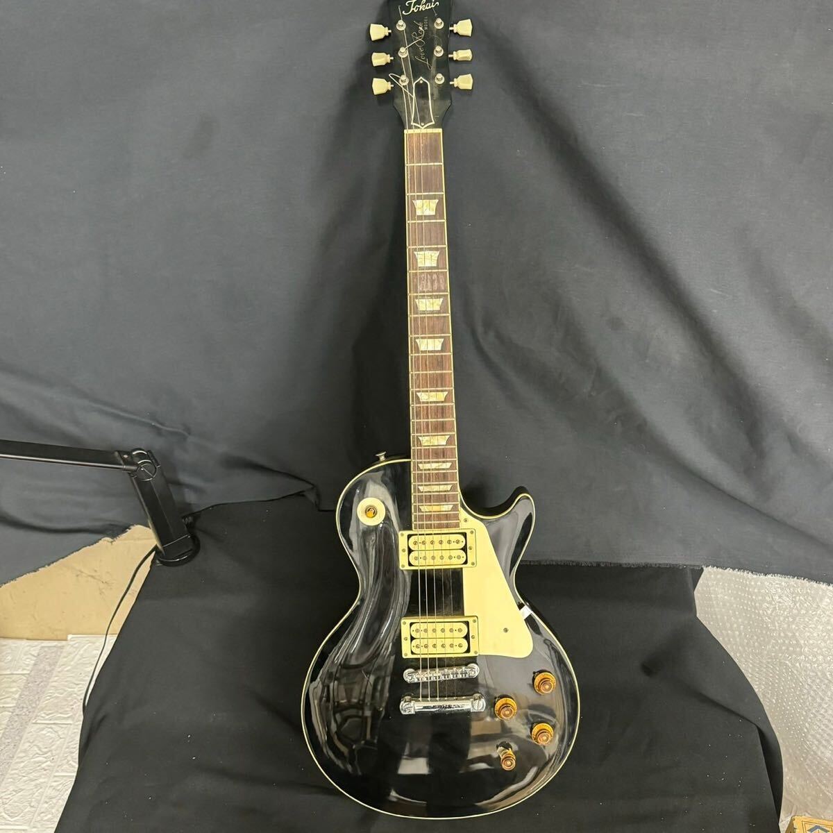 エレキギター　LS-50 BB TOKAI LOVE ROCK 黒　ブラック　動作未確認_画像1