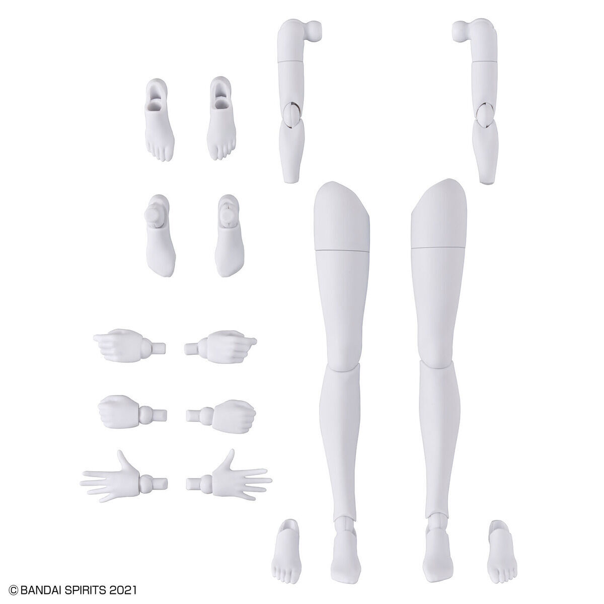 30MS option body pa- Tour m parts & leg parts [ white / black ] not yet constructed new goods 