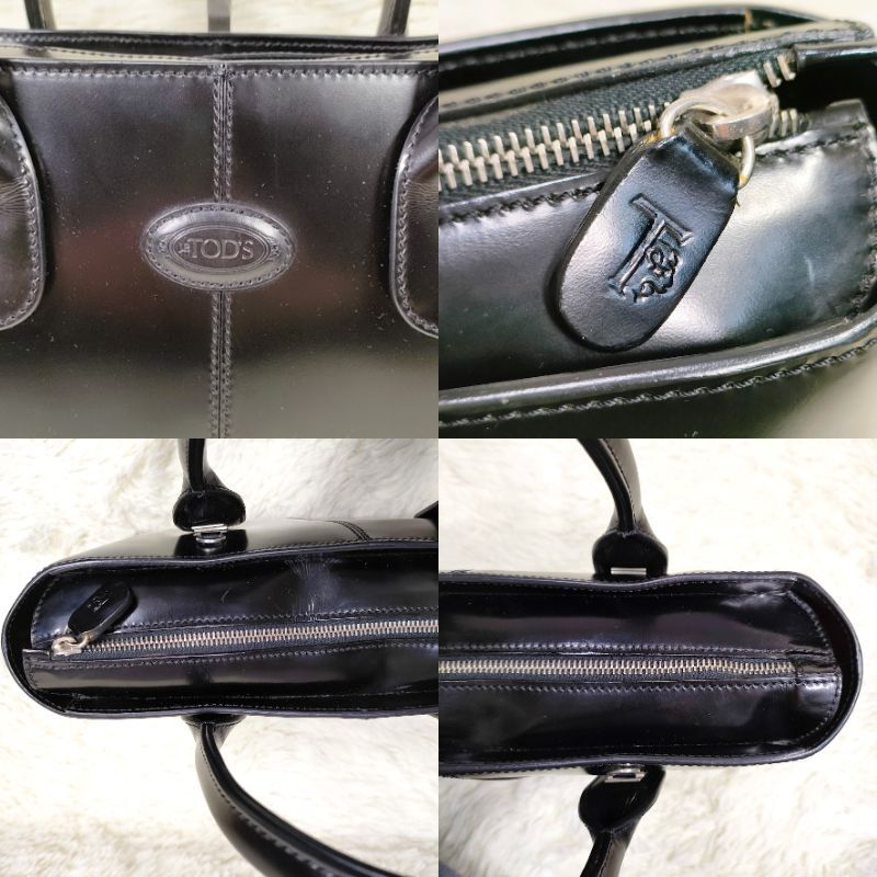 極美品 J P TOD'S トッズ 2WAY トートバッグ ショルダーバッグ 極美品 J P TOD'S トッズ 2WAY トートバッグ ショルダーバッグ