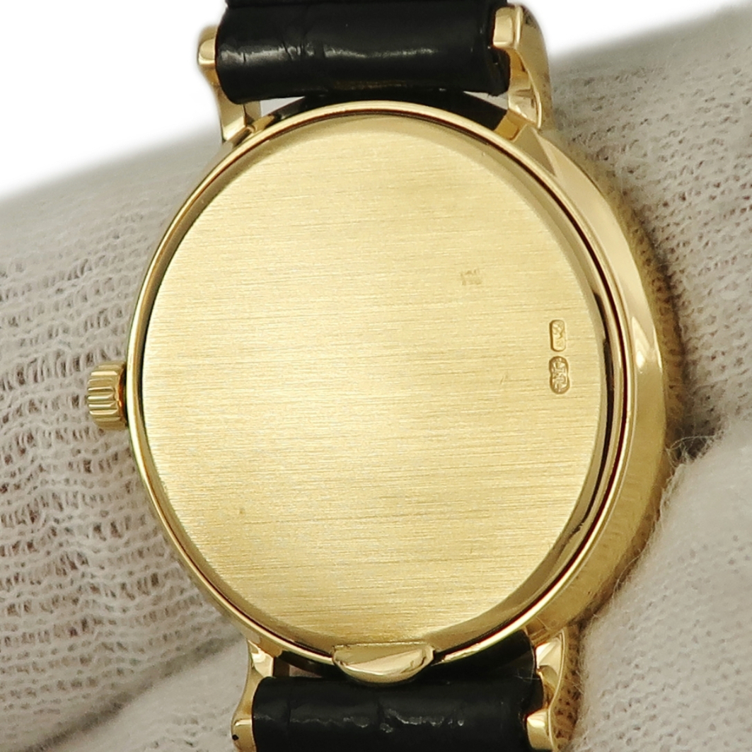 【3年保証】 パテックフィリップ カラトラバ 4819J メーカーOH済 K18YG無垢 白 ローマン クル・ド・パリベゼル クオーツ レディース 腕時計_画像5