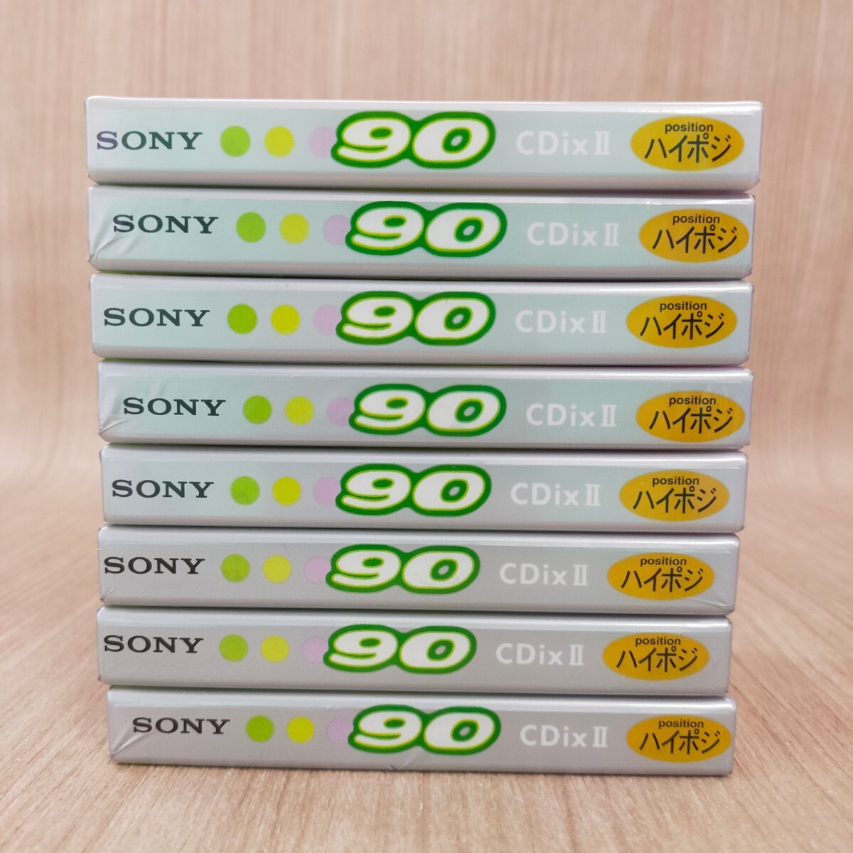 SONY CDixⅡ Hi Posi cassette tape so knee-high position 8 pcs set 90 minute HIGH POSITION [ unopened ]