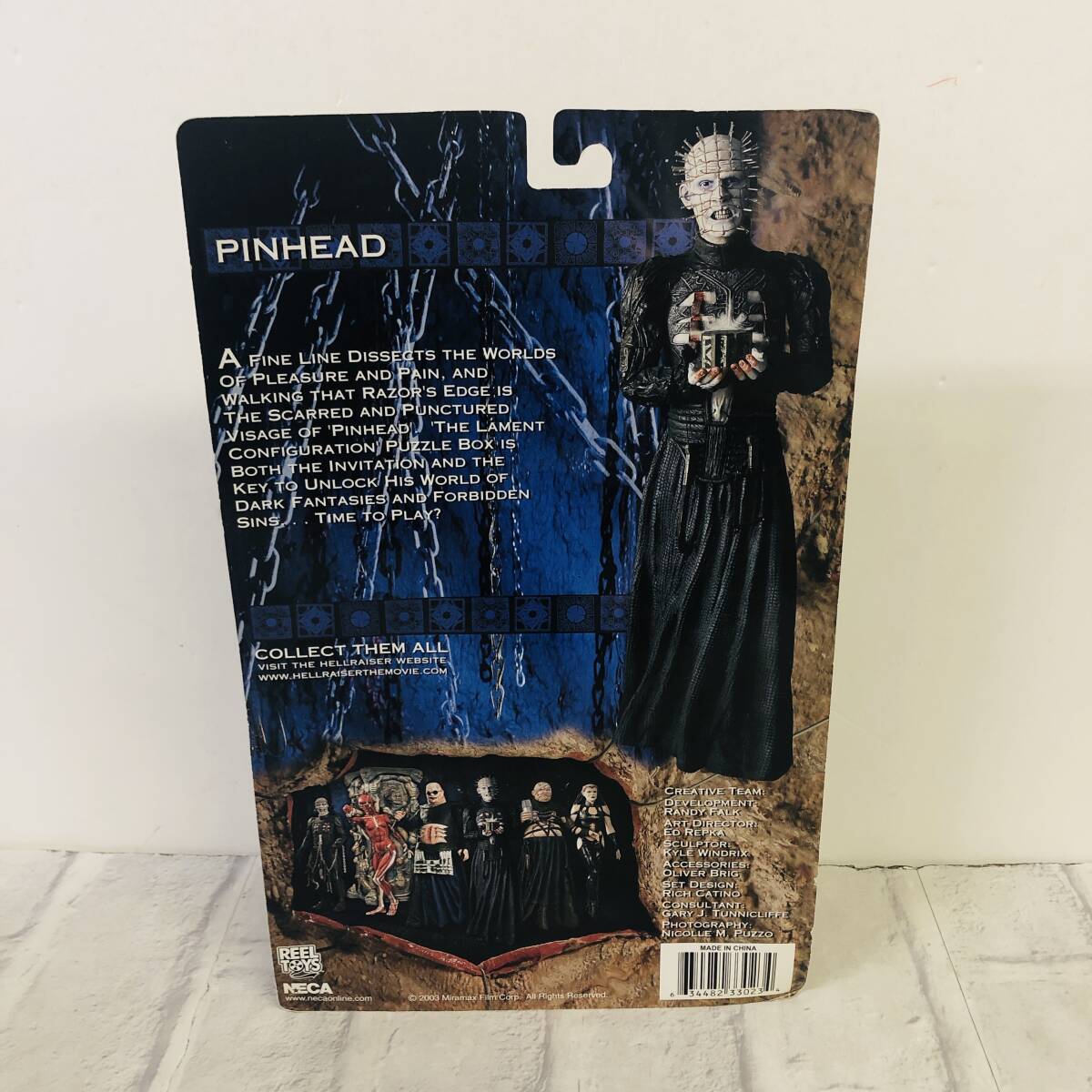 *[ figure ]NECA HELLRAISER SERIES TWO HELLBOUND PINHEADneka hell Ray The -2 hell bound pin head *T05-220D
