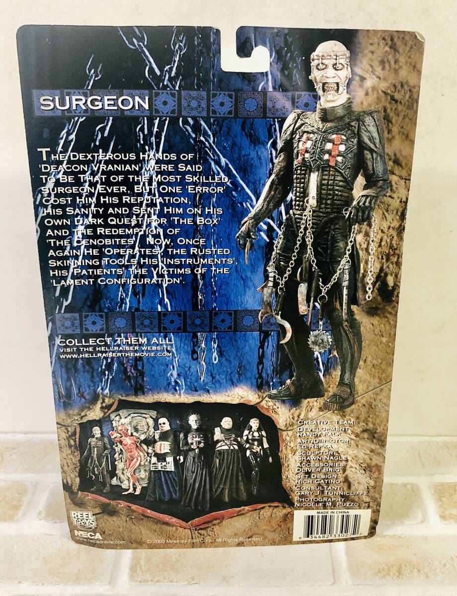 ★【フィギュア】NECA HELLRAISER SERIES TWO SURGEON ネカ ヘルレイザー 2 サージョン☆T05-223D_画像3