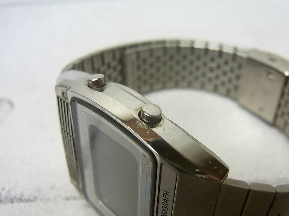 SEIKO/セイコー　ALARM-CHRONOGRAPH　デジタル腕時計　クオーツ　アラーム-クロノグラフ　A259-5060　USED_画像3