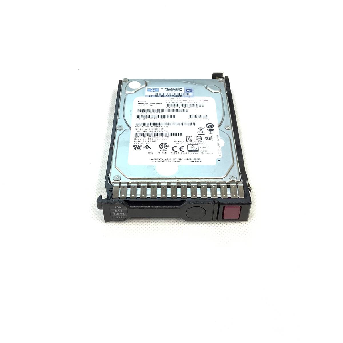 K6050162 HP 1.2TB SAS 10K 2.5 -inch G8 mounter HDD 1 point [ used operation goods ]