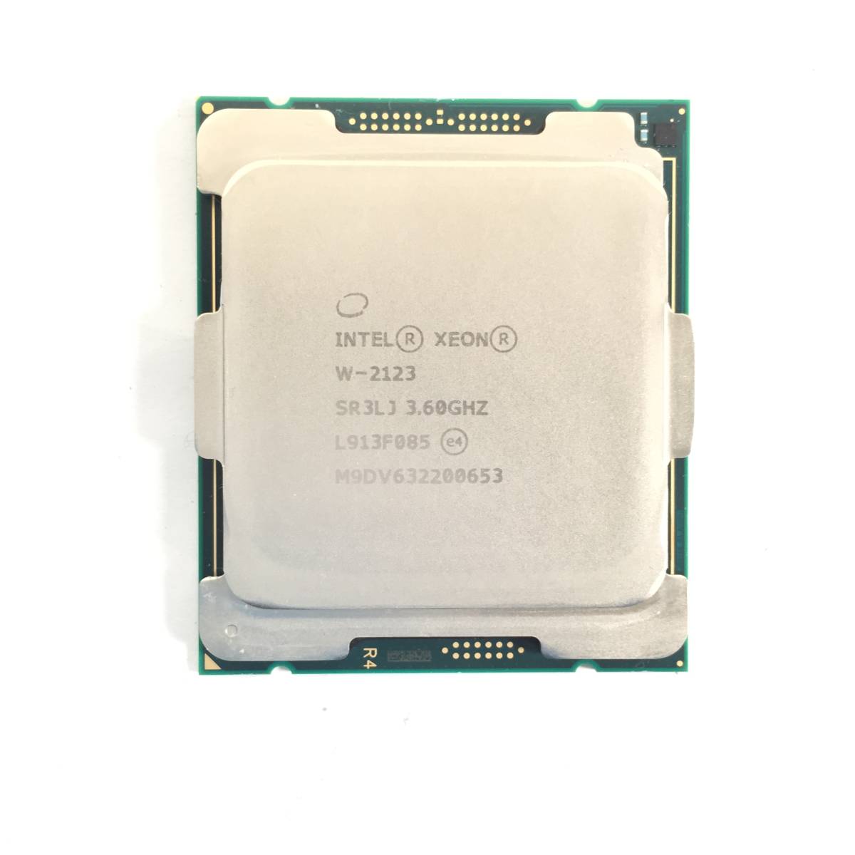 K6051675 INTEL XEON W-2123 SR3LJ 3.60GHz CPU 1点【中古動作品、複数出品】_見本